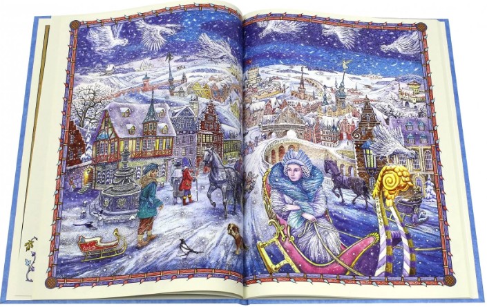 сказка Снежная королева, кукла подарочная, для девочек, новогодний подарок, подарок для девочки