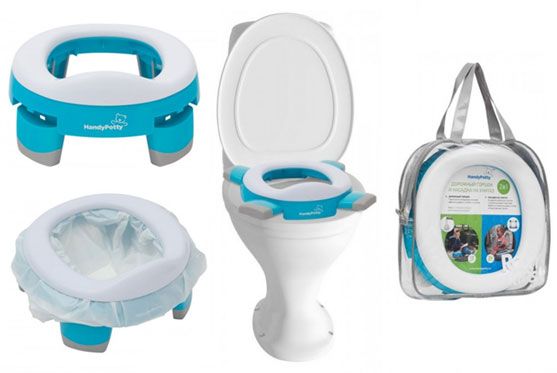 Дорожный горшок HandyPotty Дорожный горшок HandyPotty